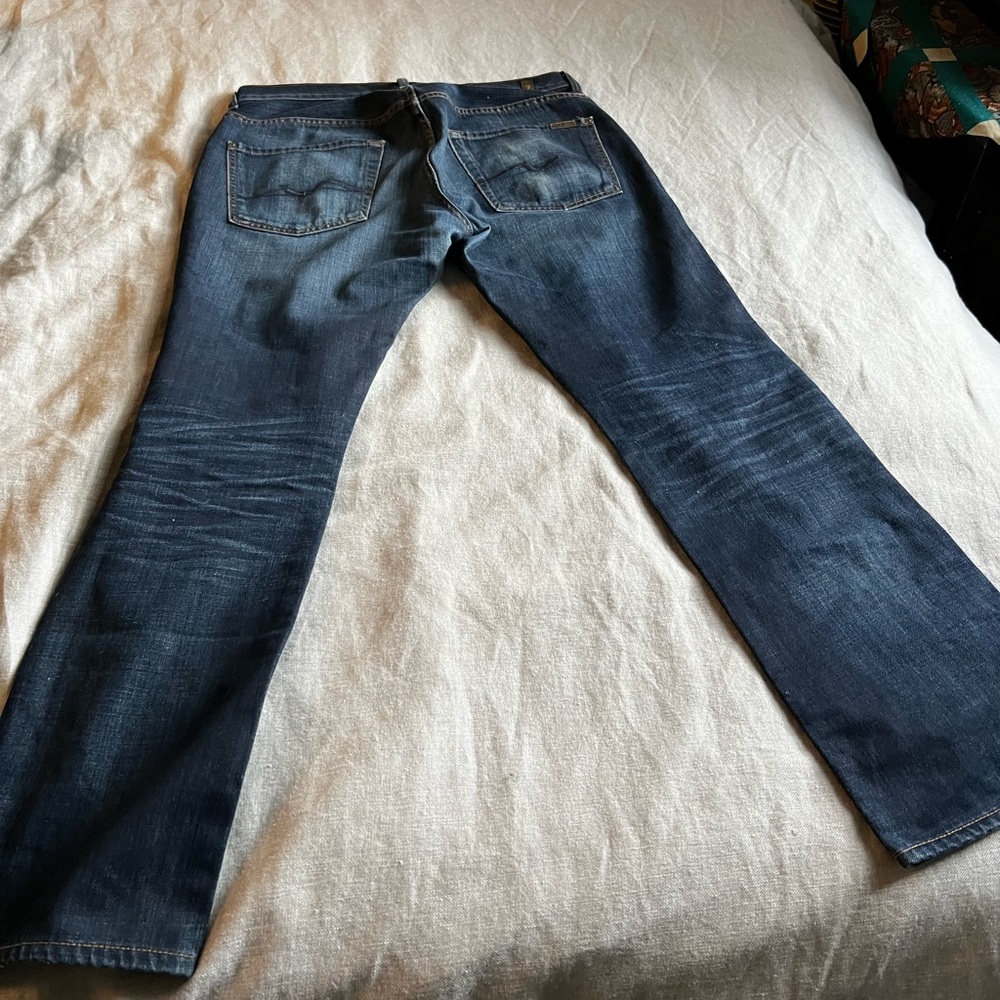 7 for all mankind mens bootcut jeans size 31